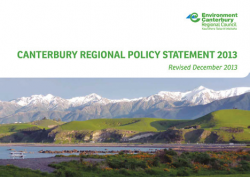 Canterbury Regional Policy Statement